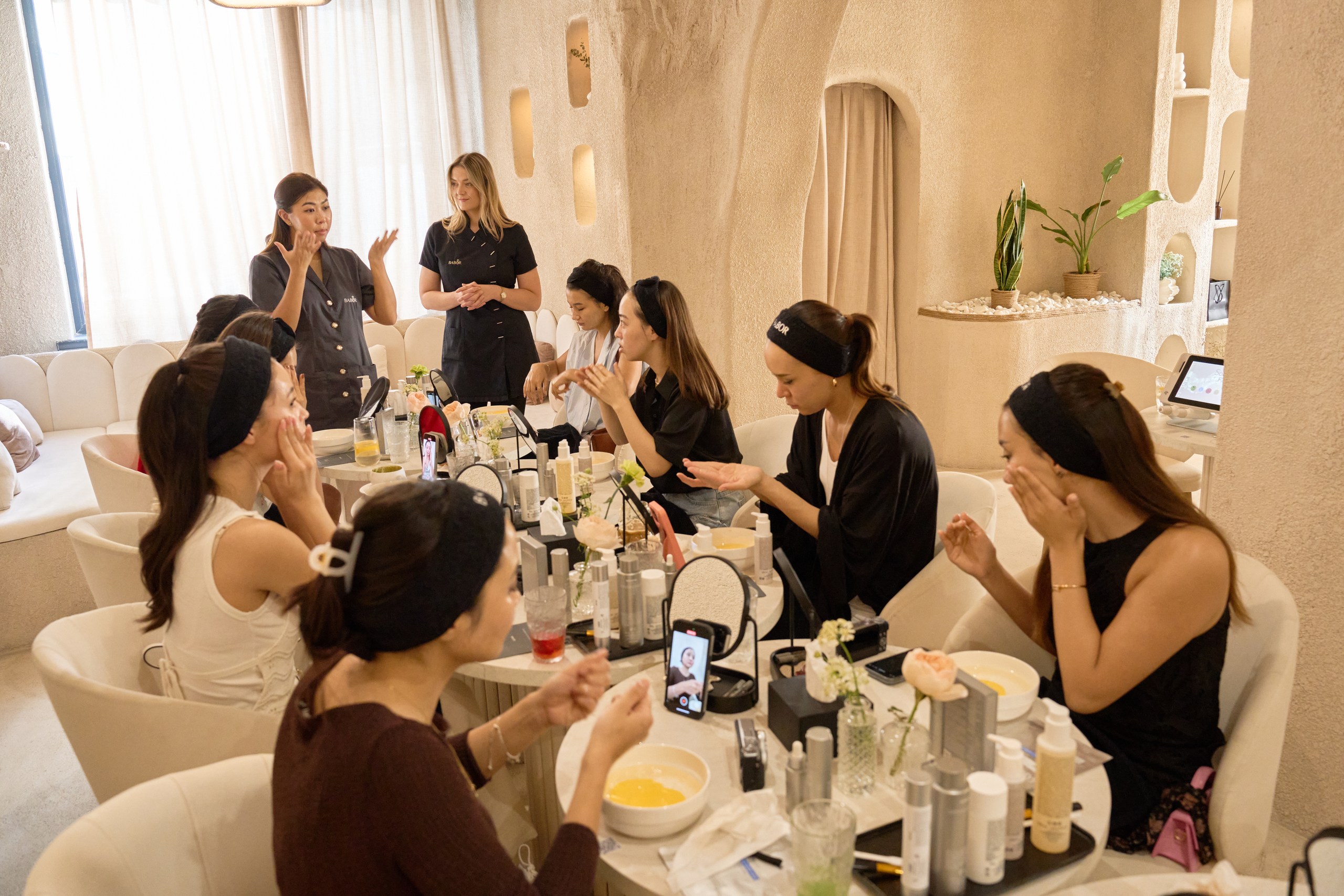 Мастер-класс BABOR с блогерами